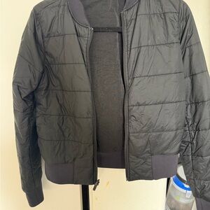 Black lululemon reversible jacket